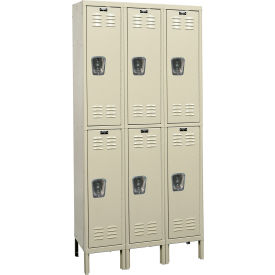 Hallowell® 2-Tier 6 Door Premium Locker 54