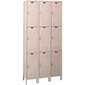 Hallowell® ValueMax 3-Tier 9 Door Locker 36