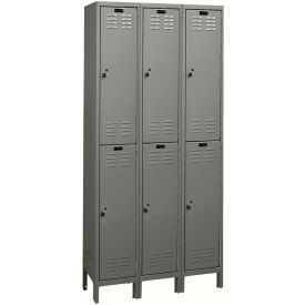 Hallowell® ValueMax 2-Tier 6 Door Locker 36
