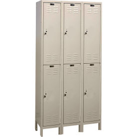 Hallowell® ValueMax 2-Tier 6 Door Locker 36