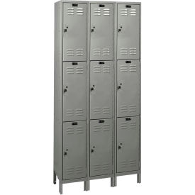 Hallowell® ValueMax 3-Tier 9 Door Locker 36