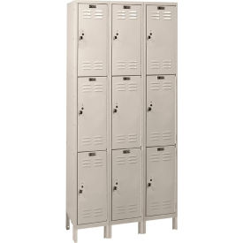 Hallowell® ValueMax 3-Tier 9 Door Locker 36