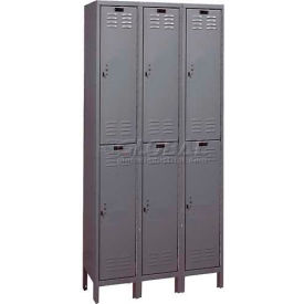 Hallowell® ValueMax 2-Tier 6 Door Locker 36