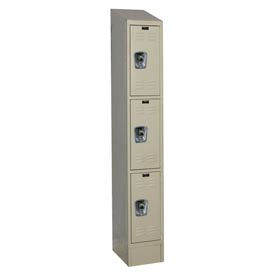 Hallowell® Ready-Built II 3-Tier 3 Door Locker 12