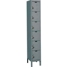 Hallowell® Ready-Built 6-Tier 6 Door Locker 12