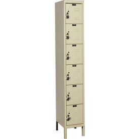 Hallowell® Ready-Built 6-Tier 6 Door Locker 12