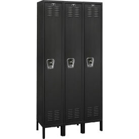 Hallowell® Ready-Built 1-Tier 3 Door Locker 36