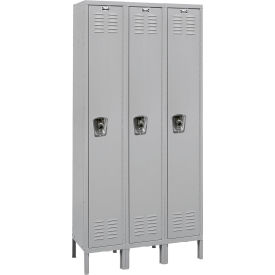 Hallowell® Ready-Built 1-Tier 3 Door Locker 36