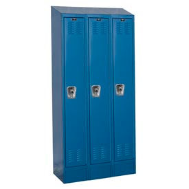 Hallowell® Ready-Built II 1-Tier 3 Door Locker 36