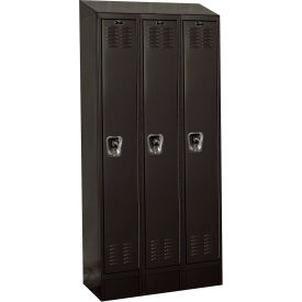 Hallowell® Ready-Built II 1-Tier 3 Door Locker 36
