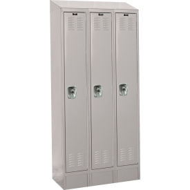 Hallowell® Ready-Built II 1-Tier 3 Door Locker 36