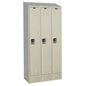 Hallowell® Ready-Built II 1-Tier 3 Door Locker 36