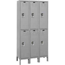 Hallowell® Ready-Built 2-Tier 6 Door Locker 36