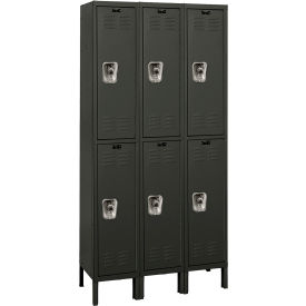 Hallowell® Ready-Built 2-Tier 6 Door Locker 36