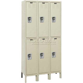 Hallowell® Ready-Built 2-Tier 6 Door Locker 36