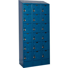 Hallowell® Ready-Built II 6-Tier 18 Door Locker 36