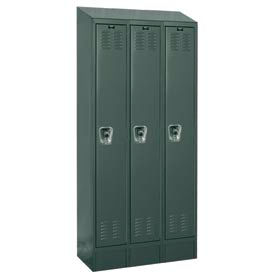 Hallowell® Ready-Built II 1-Tier 3 Door Locker 36