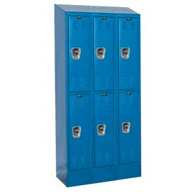Hallowell® Ready-Built II 2-Tier 6 Door Locker 36