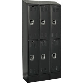 Hallowell® Ready-Built II 2-Tier 6 Door Locker 36