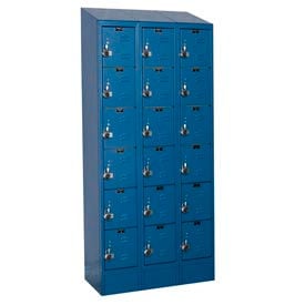 Hallowell® Ready-Built II 6-Tier 18 Door Locker 36