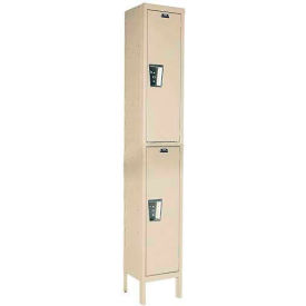 Hallowell® 2-Tier 2 Door Maintenance-Free Quiet Locker 12
