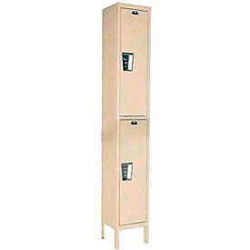 Hallowell® 2-Tier 2 Door Maintenance-Free Quiet Locker 12