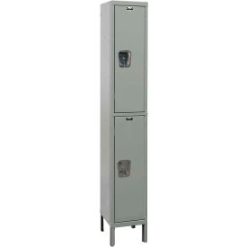 Hallowell® 2-Tier 2 Door Maintenance-Free Quiet Locker 15