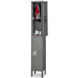 Hallowell® 2-Tier 2 Door Maintenance-Free Quiet Locker 18