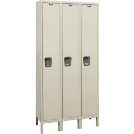 Hallowell® 1-Tier 3 Door Maintenance-Free Quiet Locker 54
