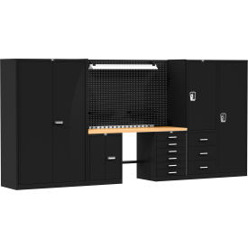Hallowell® Fort Knox™ Secure Storage Modular Workbench System 168