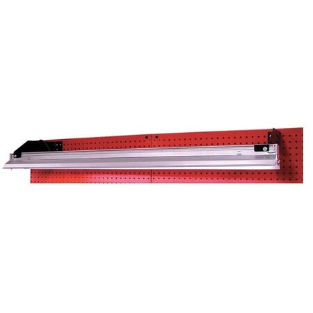 Task Light, 51W x 16D x 5H, Silver/Black MPN:FKWLK48