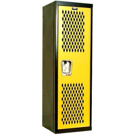 Hallowell® 1-Tier 1 Door Home Team Ventilated Locker 15
