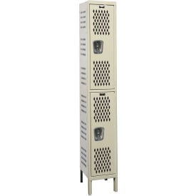 Hallowell® 2-Tier 2 Door HD Ventilated Locker 15