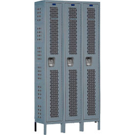 Hallowell® 1-Tier 3 Door Heavy Duty Ventilated Locker 45