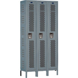 Hallowell® 1-Tier 3 Door HD Ventilated Locker 45