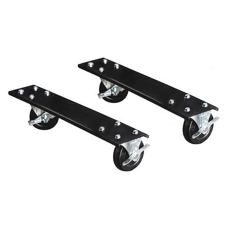 Caster Kit, Powder Coat, 26-1/2in.D x 4inW MPN:HWB-CK30ME