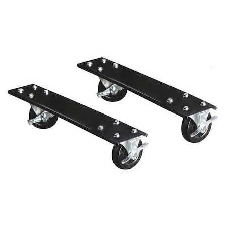 Caster Kit, Steel, Black MPN:HWB-CK36ME