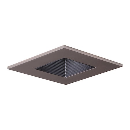 Square Regressed Lens Adjustable Baffle, 3012 MPN:3012SNBB