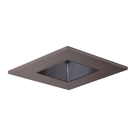 Square Regressed Lens Adjustable Baffle, 3012 MPN:3012TBZBB