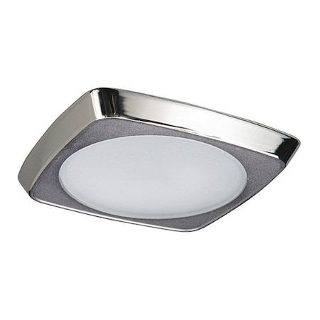 Squircle Frost Glass Lens, Metal Trim, 5230 MPN:5230PN