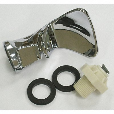 Chrome Bubbler Kit Pipe 3/8 in Silver MPN:98533C