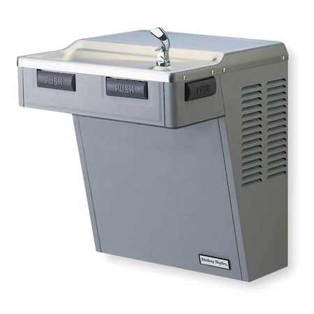 On-Wall Single Drinking Fountain, 1 Level, 18 5/8 in D, 20 7/16 in H, 18 1/4 in W MPN:HAC8PV-NF