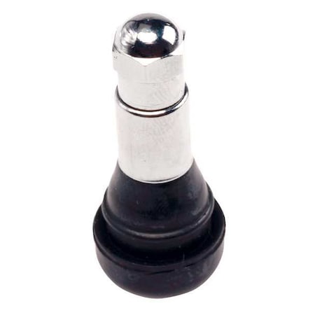 Chrome Tire Valve, 1 1/4 In, PK100 MPN:TV-413-CH-100