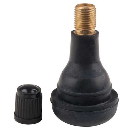 Snap In Tire Valve, 1 1/4 In, PK10 MPN:TV-415-10