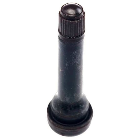 Snap In Tire Valve, 2 In, PK10, Color: Black MPN:TV-418-10
