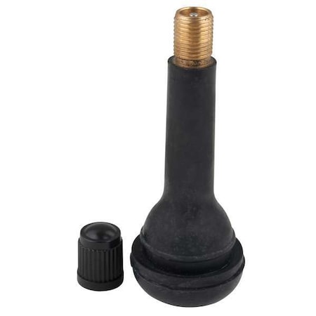 Snap In Tire Valve, 2 In, PK10 MPN:TV-425-10