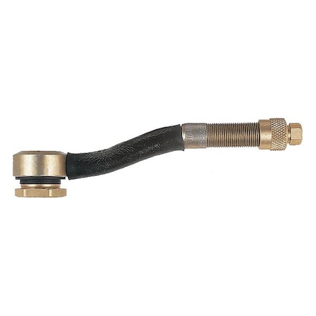 Tire Valve, Large Bore, 4-11/16in, Brass MPN:WH-330-J-690