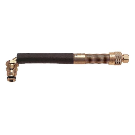 Tire Valve, Large Bore, 6in, Brass MPN:WH-45-6