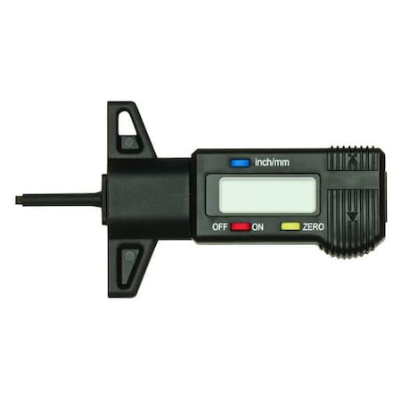 Tread Depth Gauge, Plastic, 3 in. MPN:DT-190-32