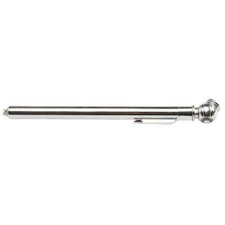 Pencil Tire Pressure Gauge, Brass, 5 in. L MPN:GA-100-1